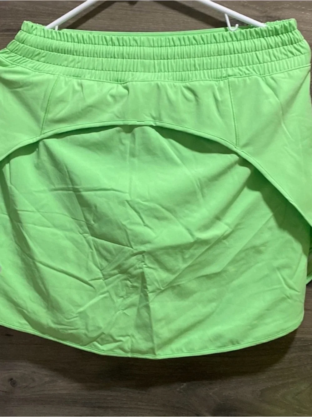 lululemon athletica Hotty Hot HR Skirt in Neon Lime